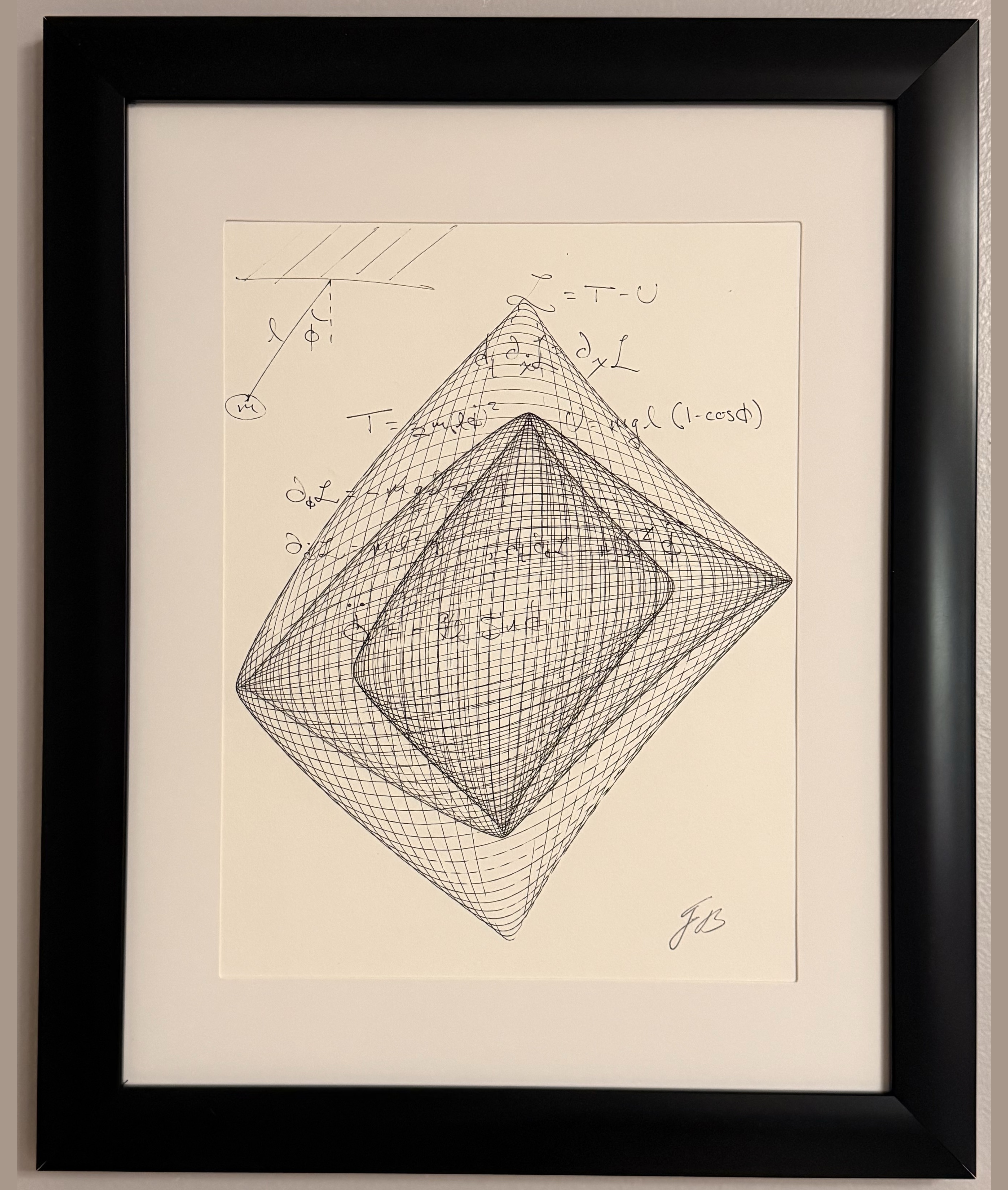 Harmonograph Development Series No. 4103