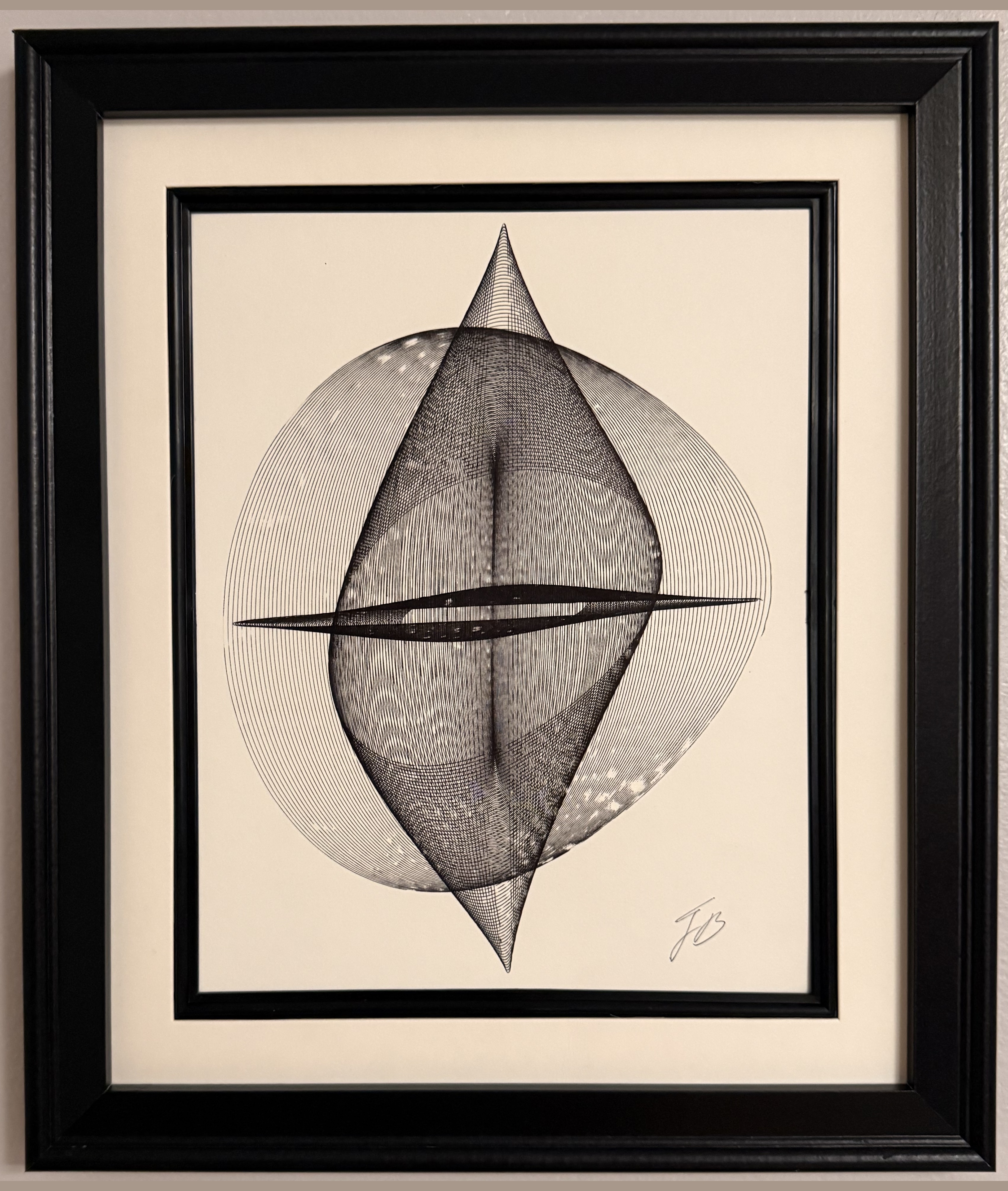 Harmonograph Development Series No. 4105